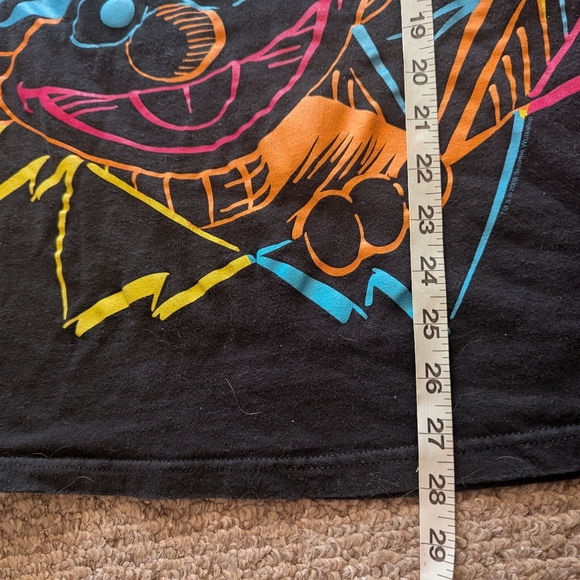 VTG 2008 Sesame Street Neon Scribble Graphic Tee | Bert & Ernie | Men’s M - Picture 5 of 6